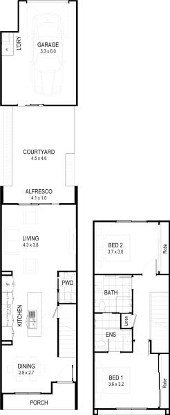 3 bedroom 